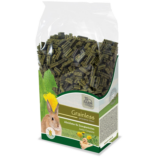 JR Farm Grainless Complete Junior Kaninchen 1kg