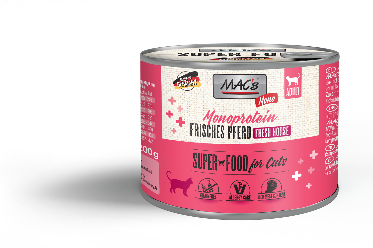 MAC's CAT - Monoprotein Dose 6x200g