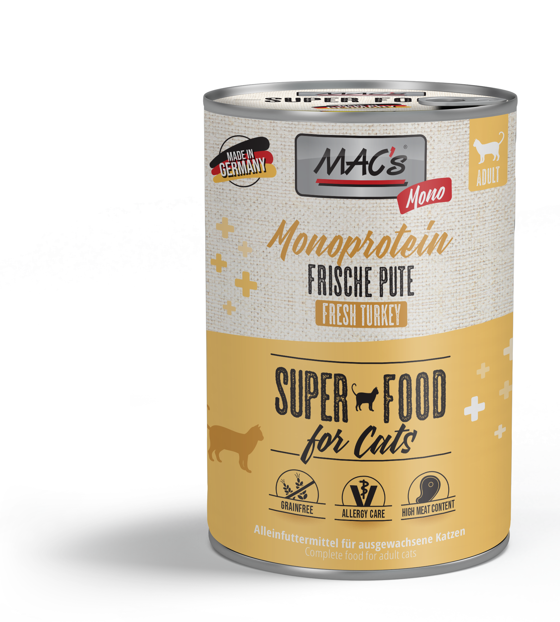 MAC's CAT - Monoprotein Dose 6x400g