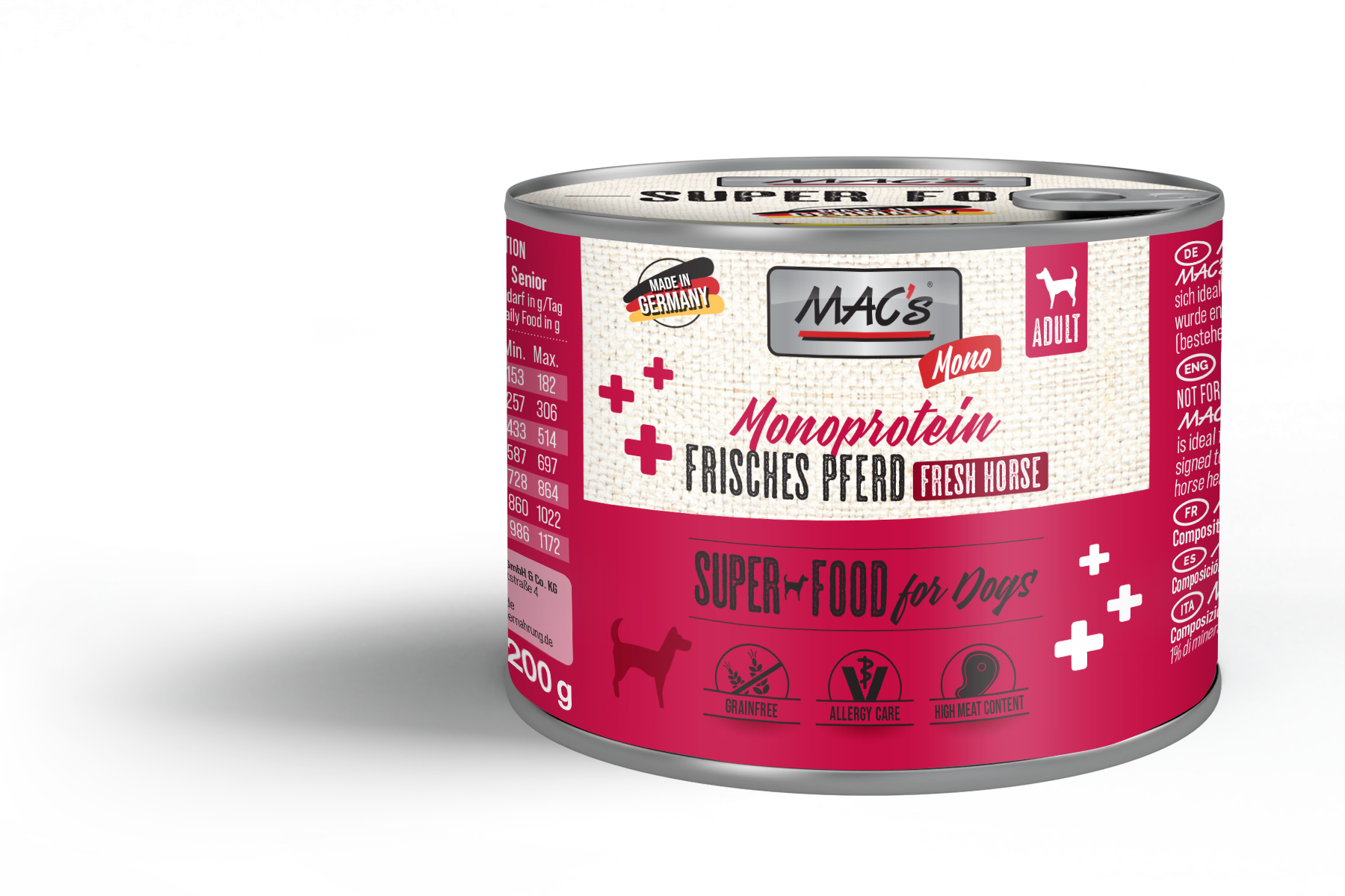 MAC's DOG - Monoprotein 6x200g