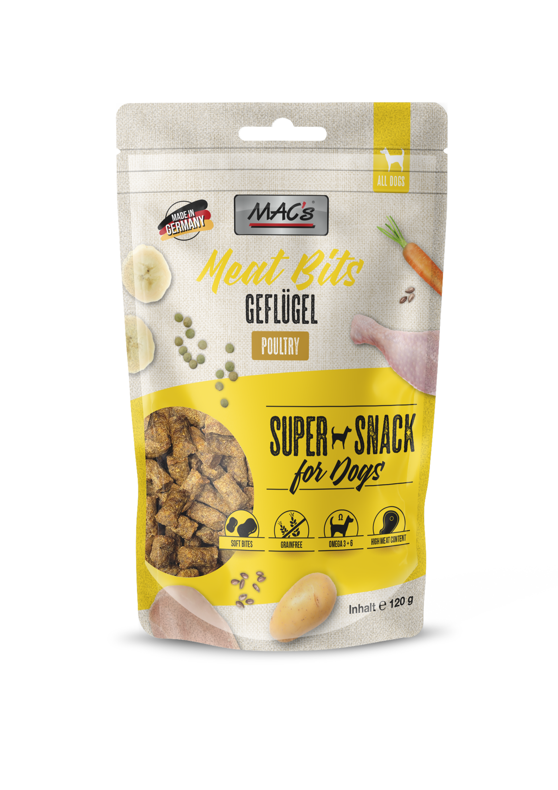 MAC's DOG - Meat Bits 9x120g