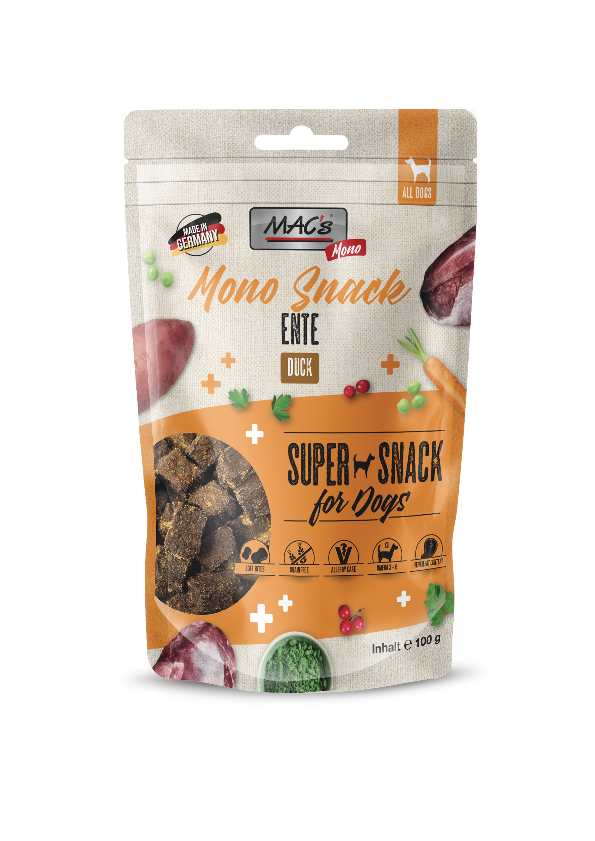 MAC's DOG - Monoprotein Snack 9x100g