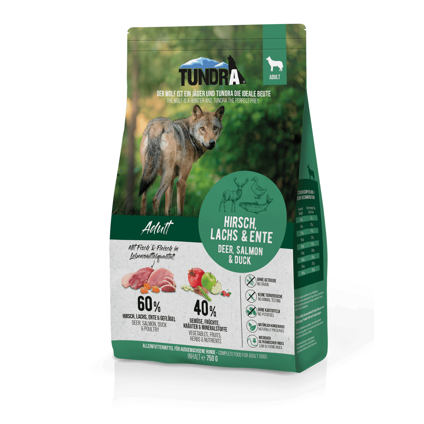 Tundra Hirsch, Ente & Lachs - Grizzly Creek