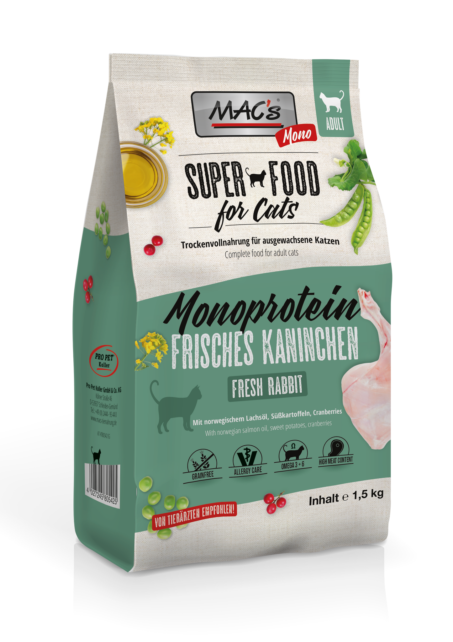 MAC's CAT - Monoprotein Kaninchen