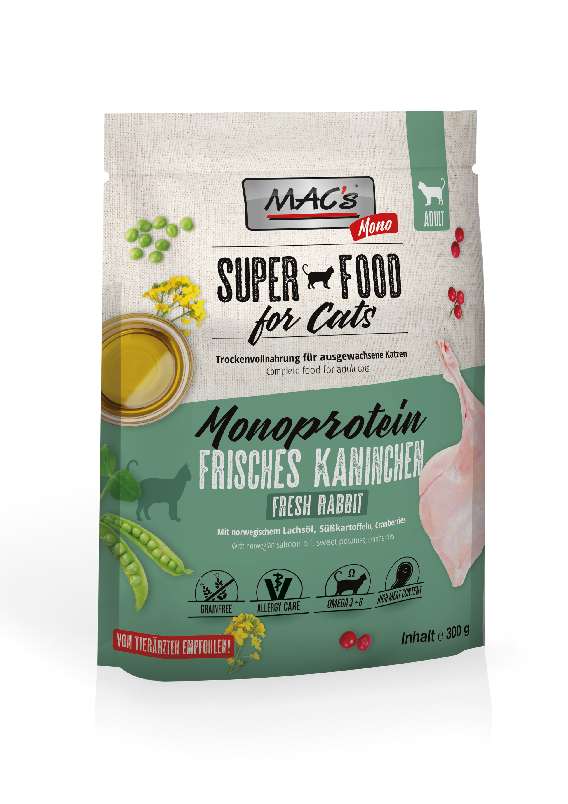 MAC's CAT - Monoprotein Kaninchen