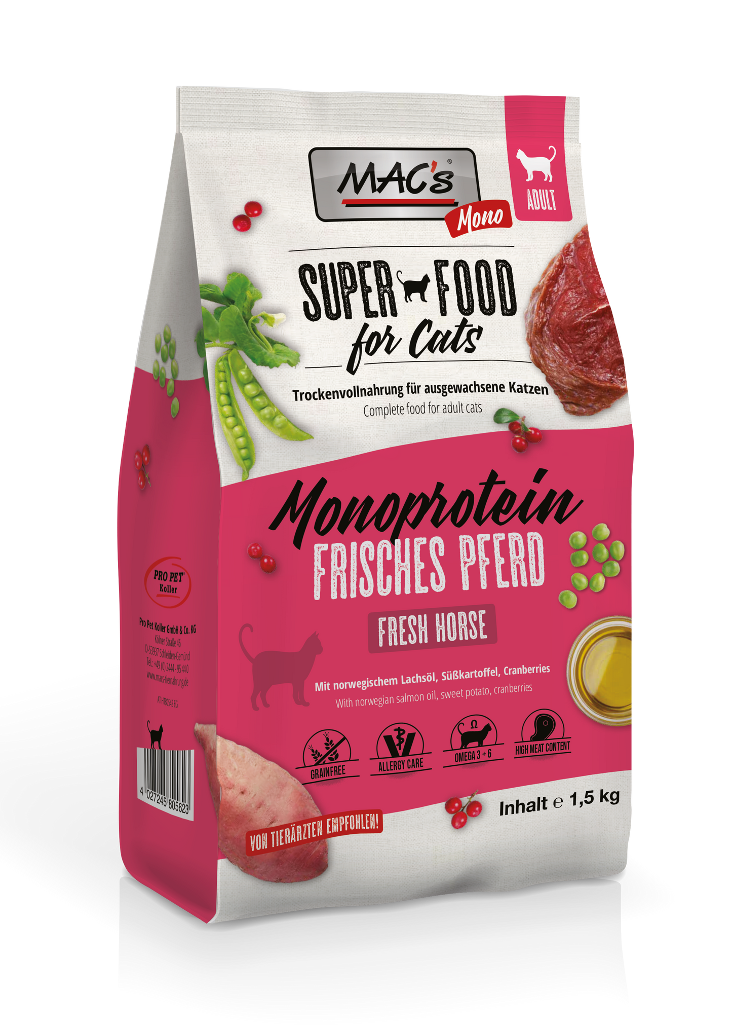 MAC's CAT - Monoprotein Pferd