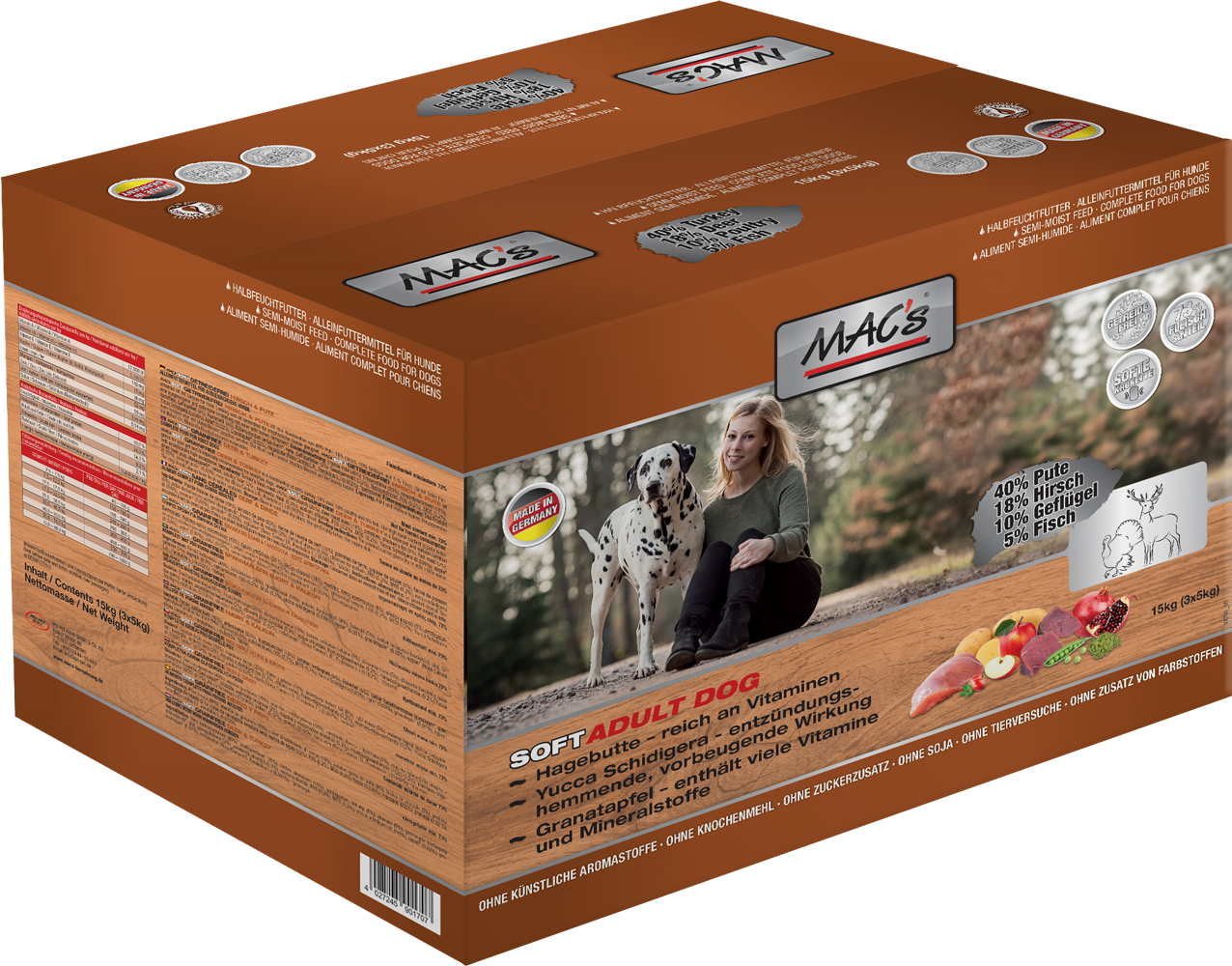 MAC's DOG - Soft Pute & Hirsch