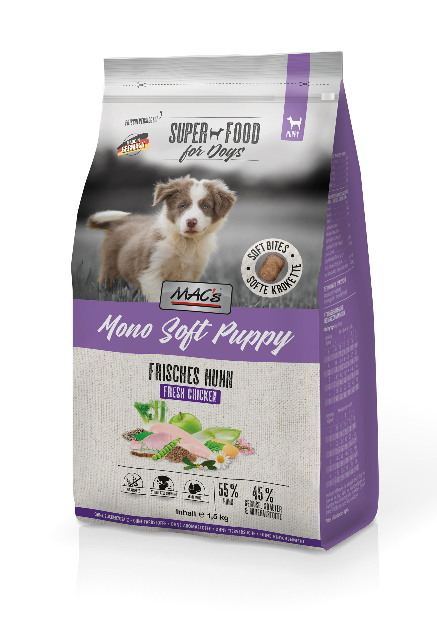 MAC's DOG - Mono Soft Puppy Frisches Huhn