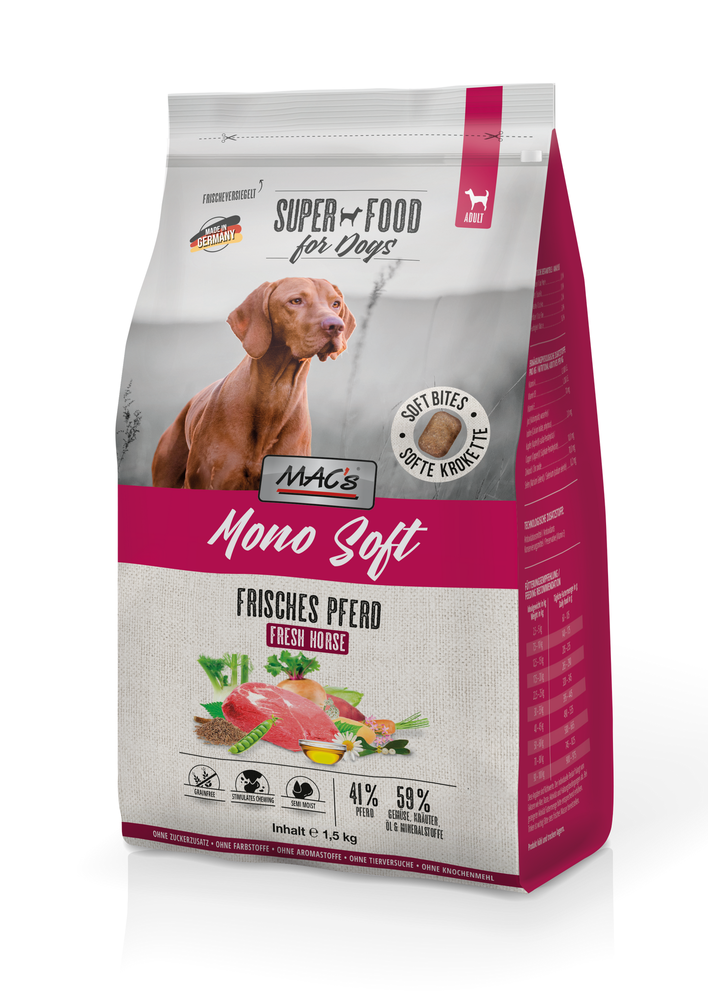 MAC's DOG - Mono Soft Frisches Pferd