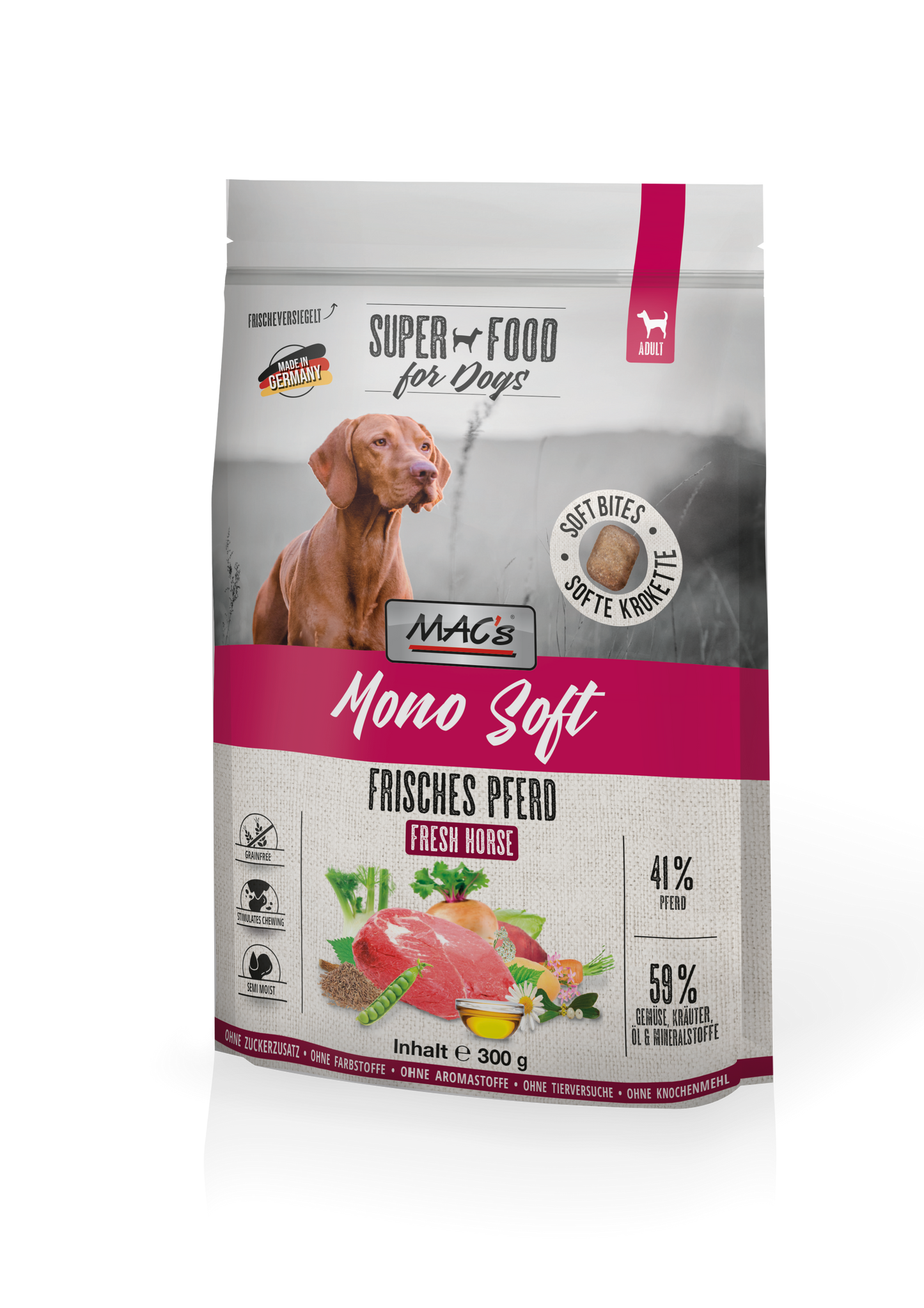 MAC's DOG - Mono Soft Frisches Pferd