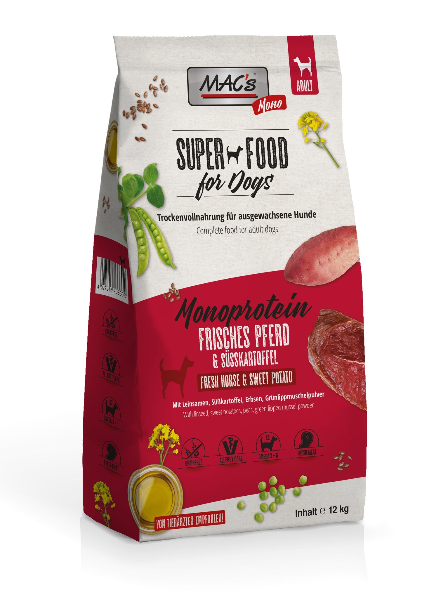 MAC's DOG - Monoprotein Pferd