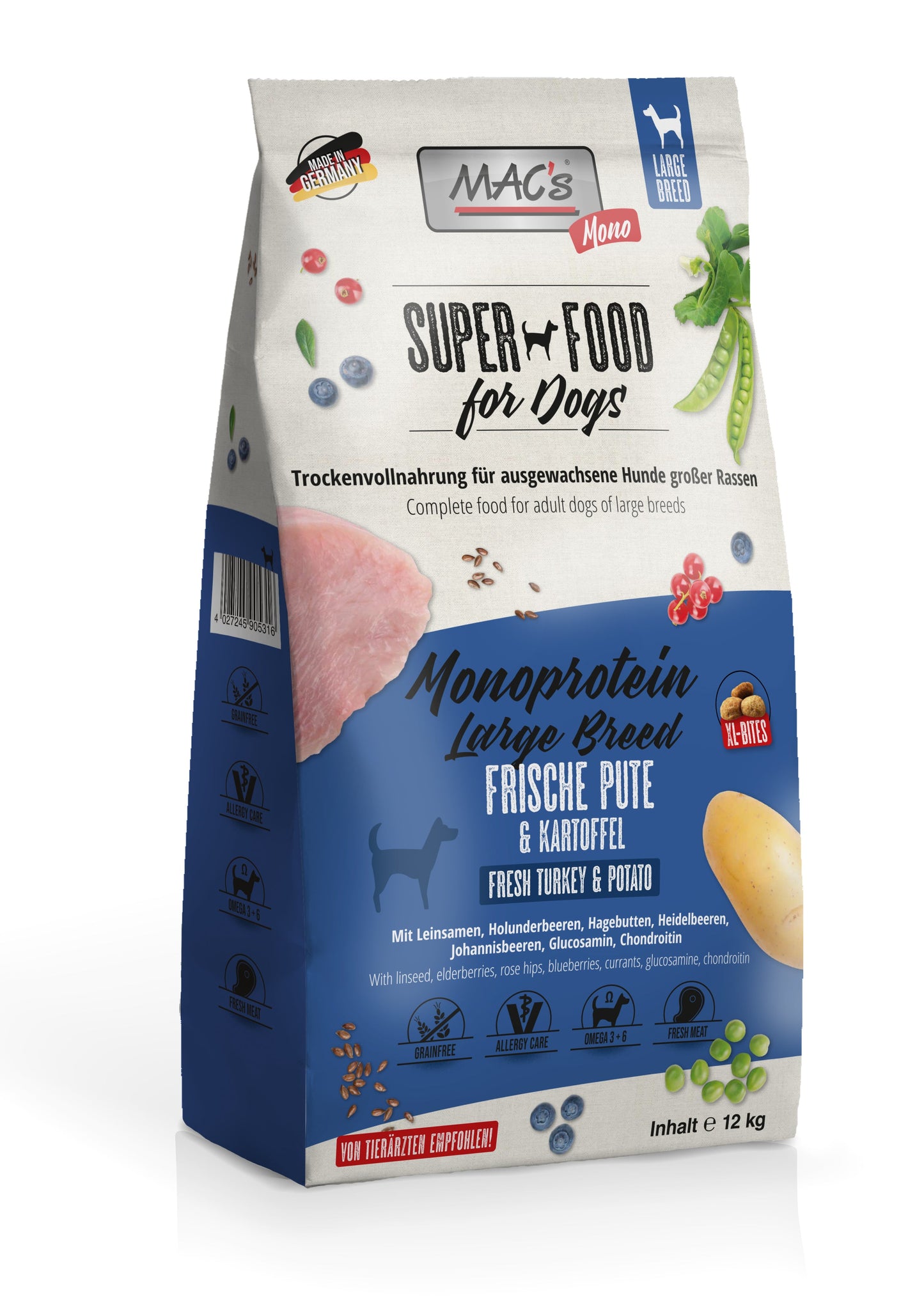 MAC's DOG - Monoprotein Large Breed