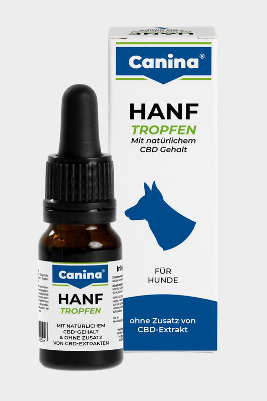 Canina Hanf Tropfen mit natürlichem CBD Gehalt