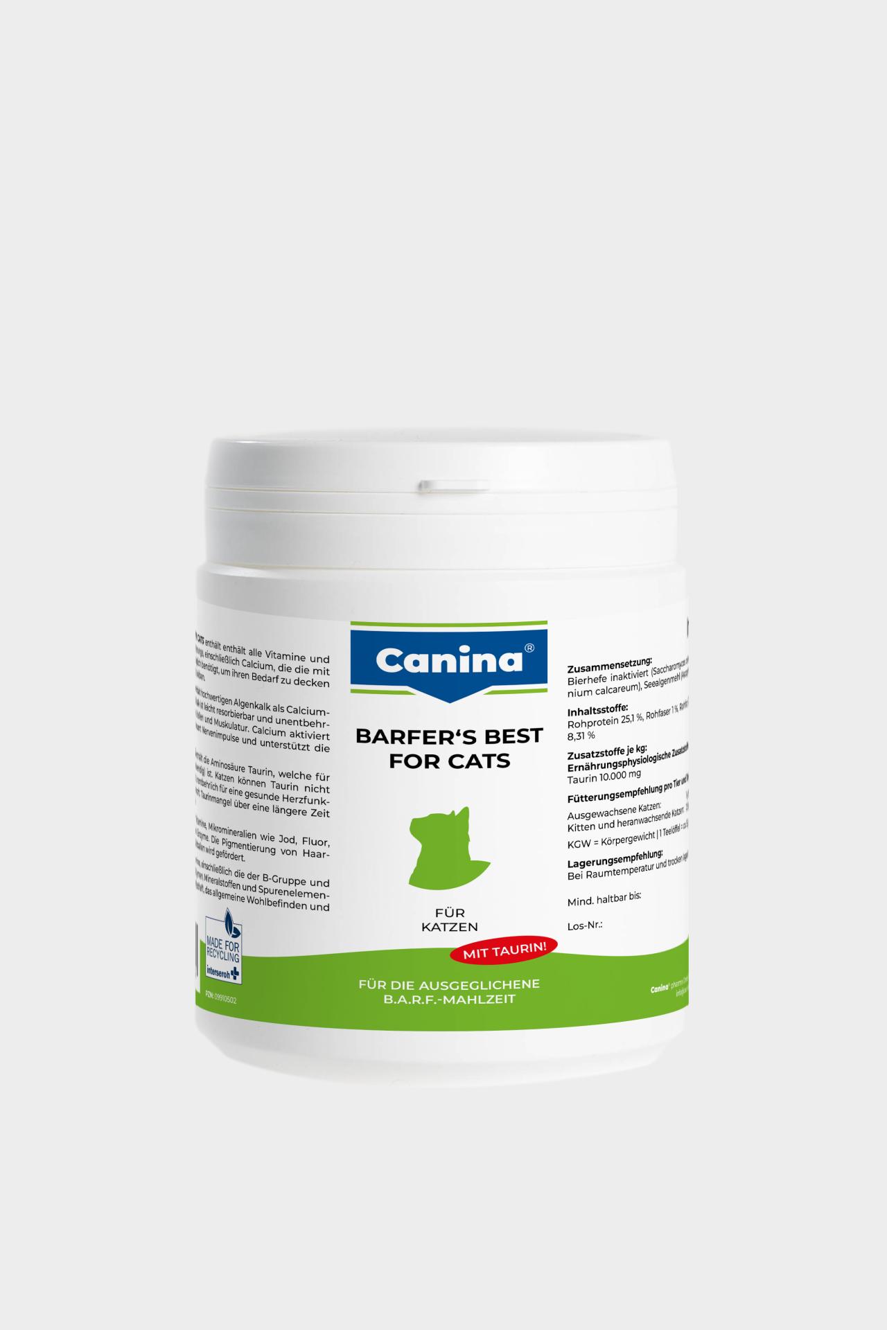 Canina Barfers Best for Cats