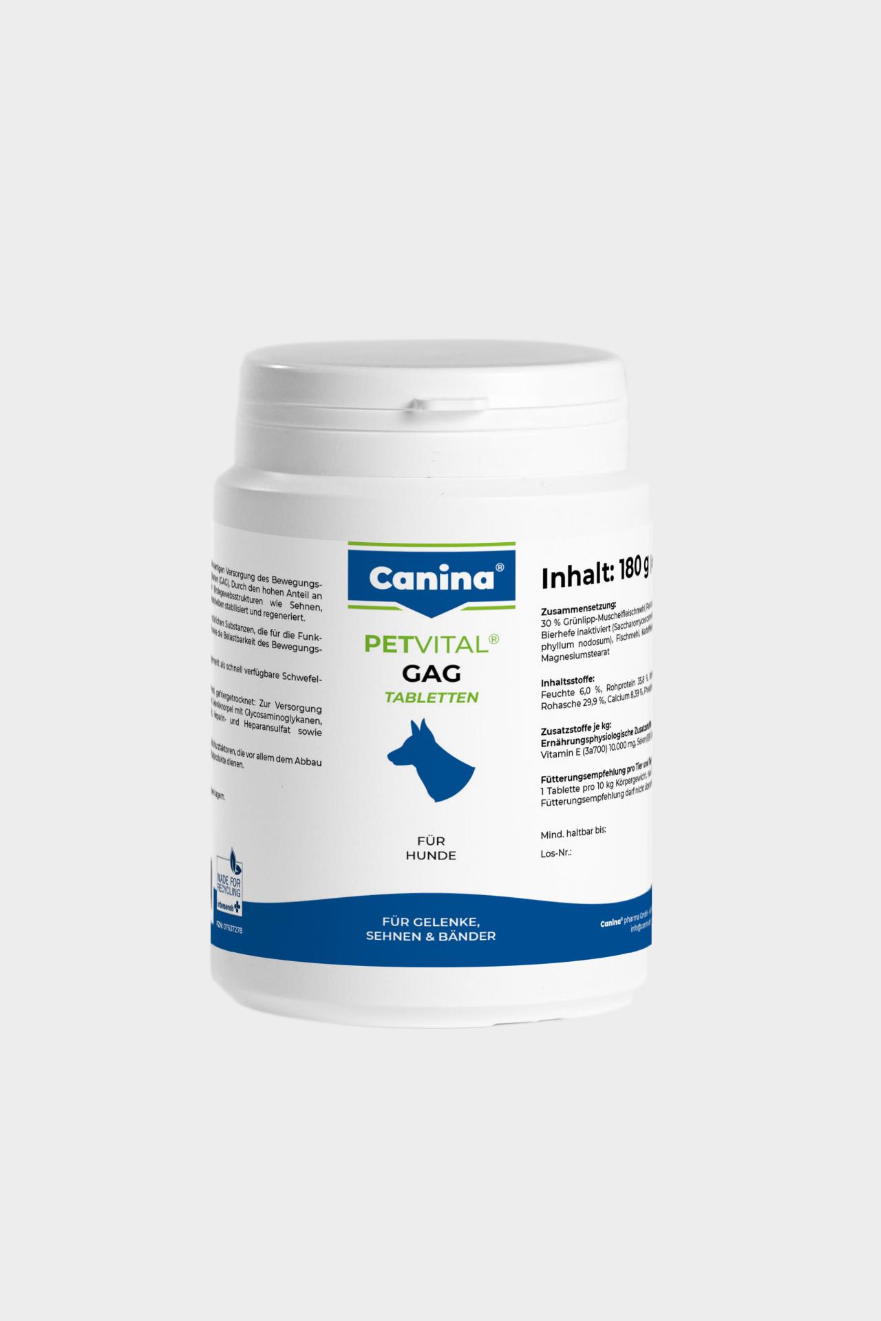 Canina Petvital GAG Tabletten