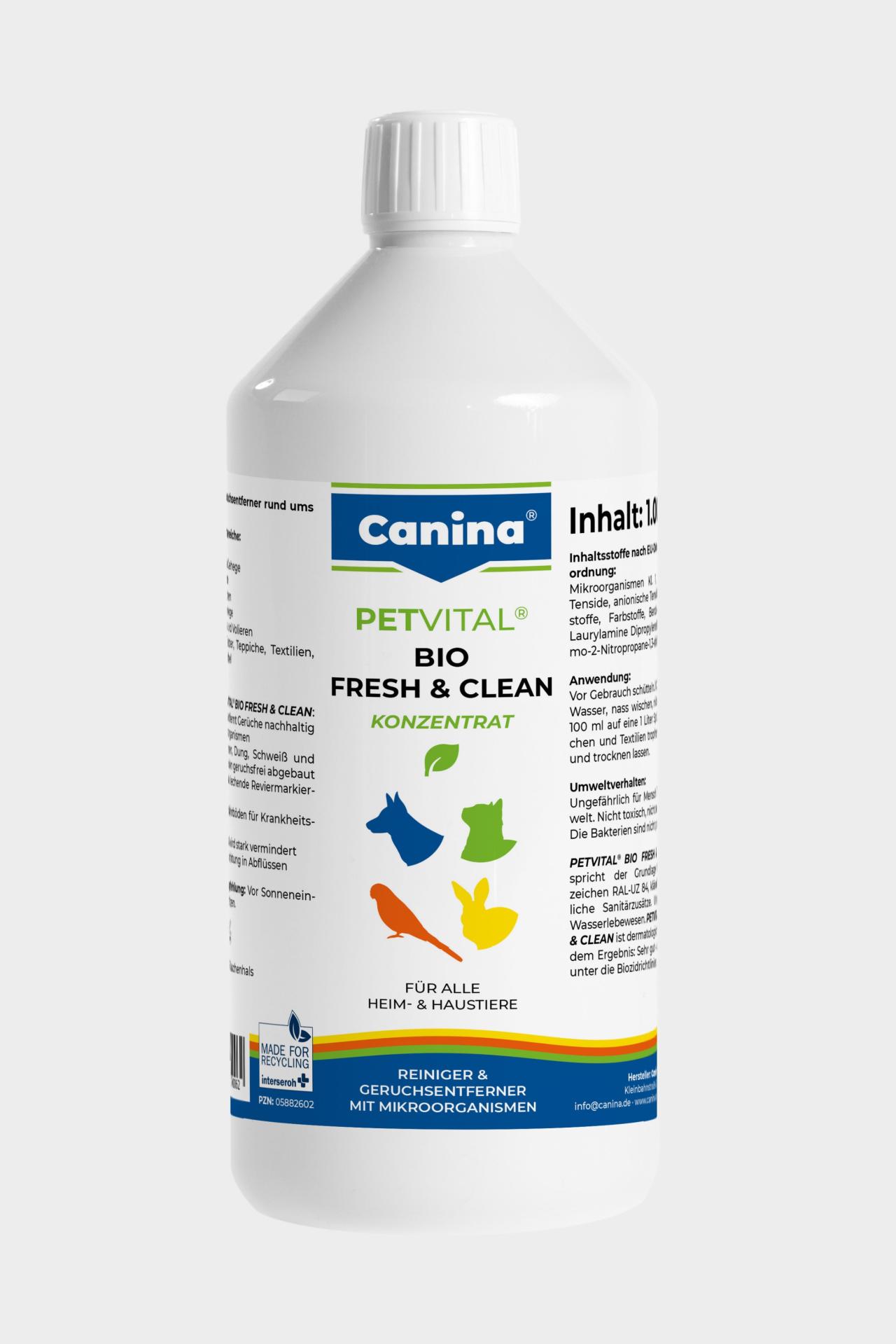 Canina Petvital Bio Fresh & Clean Konzentrat