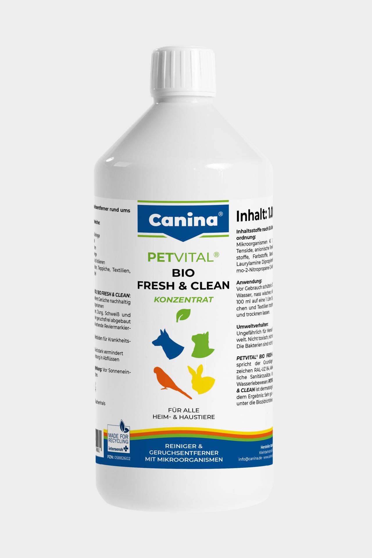 Canina Petvital Bio Fresh & Clean Konzentrat