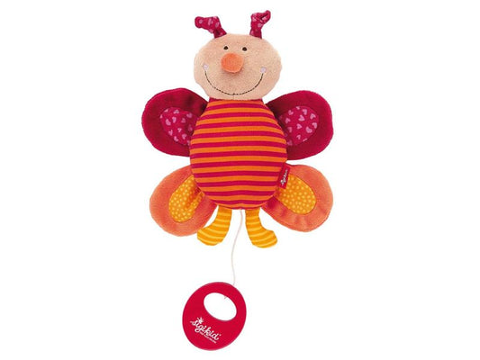 sigikid Mini-Spieluhr Schmetterling Kunterbunt