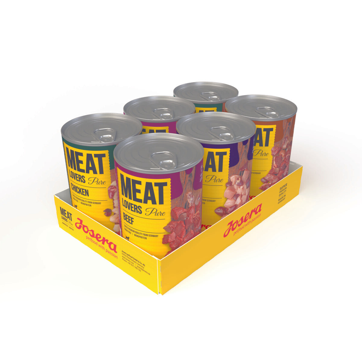 Josera Meat Lovers Pure Multipack 6x400g