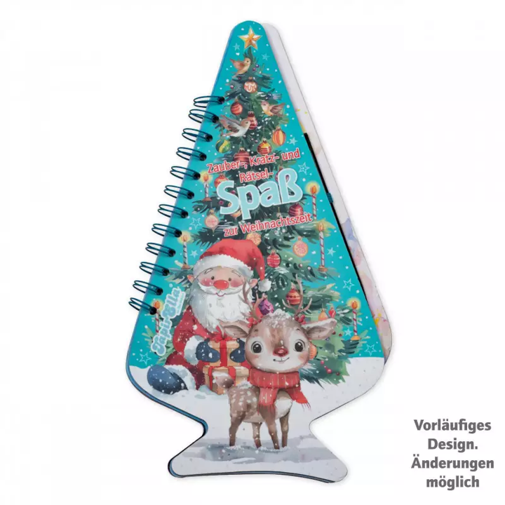 Zauberkratzblock Weihnachten
