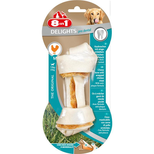 8in1 Delights Kauknochen Pro Dental Chicken