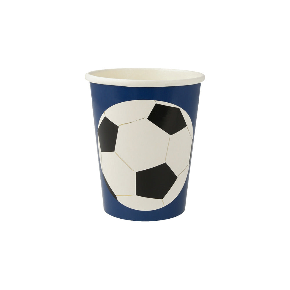 Soccer Pappbecher
