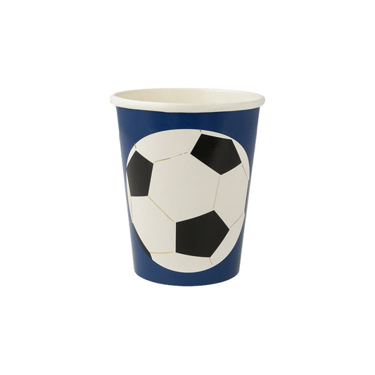 Soccer Pappbecher