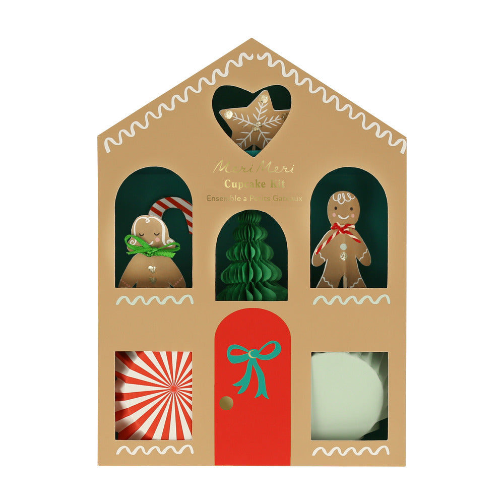 Gingerbread Cupcake Set