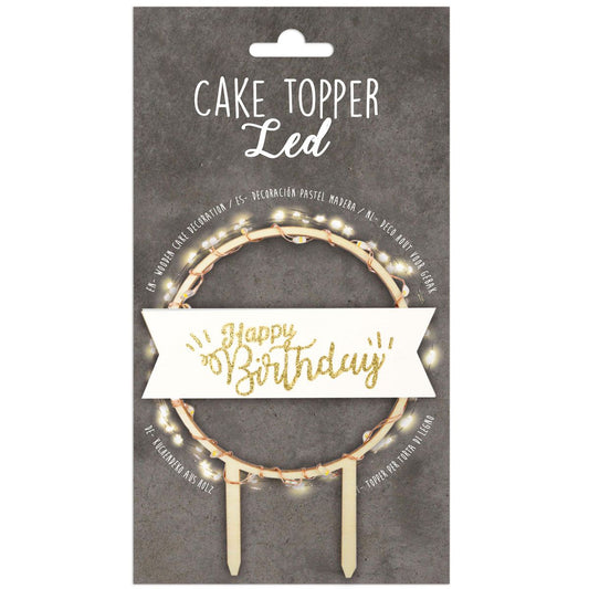 LED Topper Happy Birthday