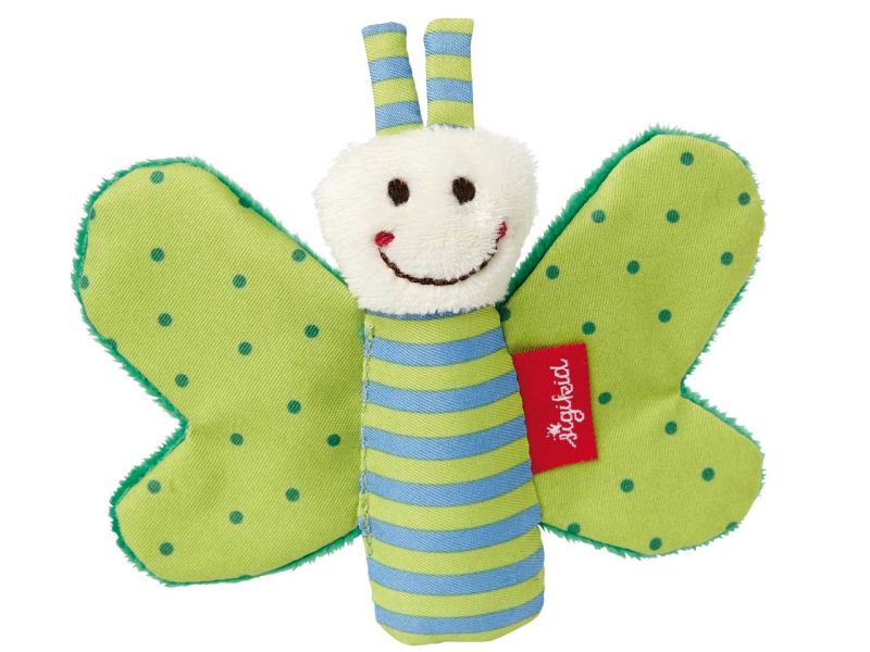 sigikid Greifling Schmetterling »Red Stars«, grün