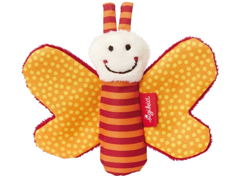 sigikid Greifling Schmetterling »Red Stars«, orange