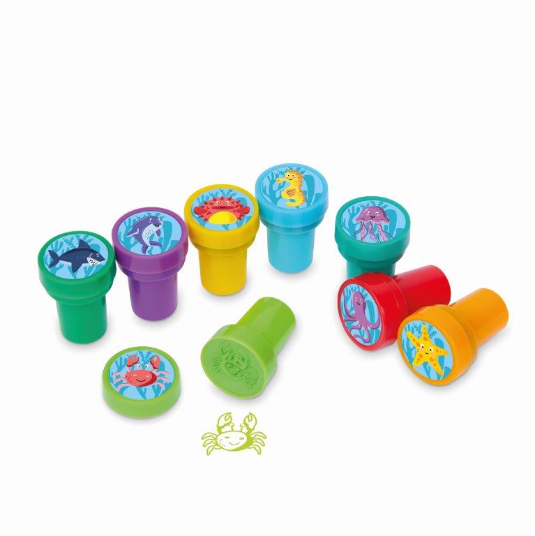 Meerestiere Stempel