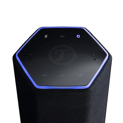 Teufel HOLIST S - 360 Grad Sound Bluetooth Lautsprecher mit Multiroom Funktion & Alexa