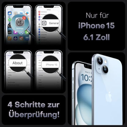 TOCOL 3 in 1 Case für Apple iPhone