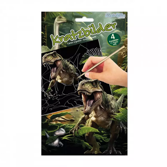 Dinosaurier Kratzbilder