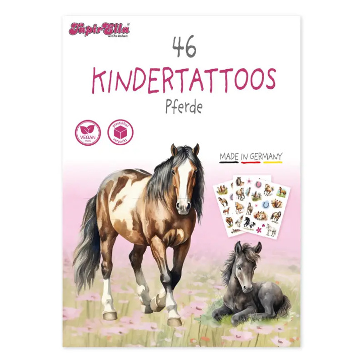 Pferde Tattoo-Set