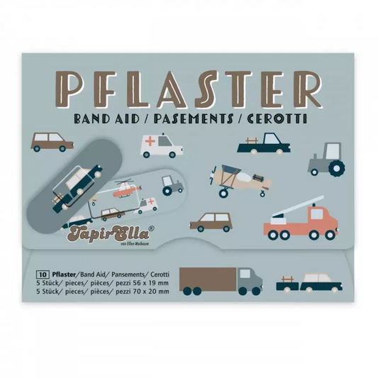 Pflasterbriefchen Fahrzeuge