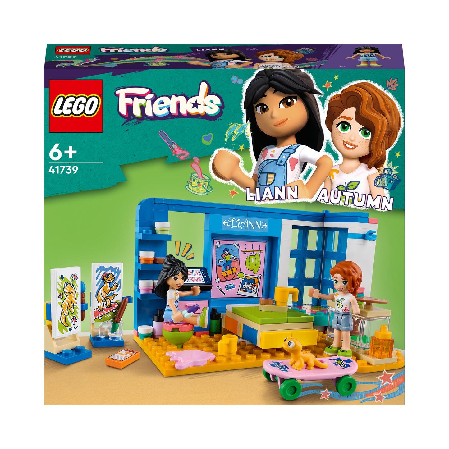 LEGO® Friends 41739 Lianns Zimmer