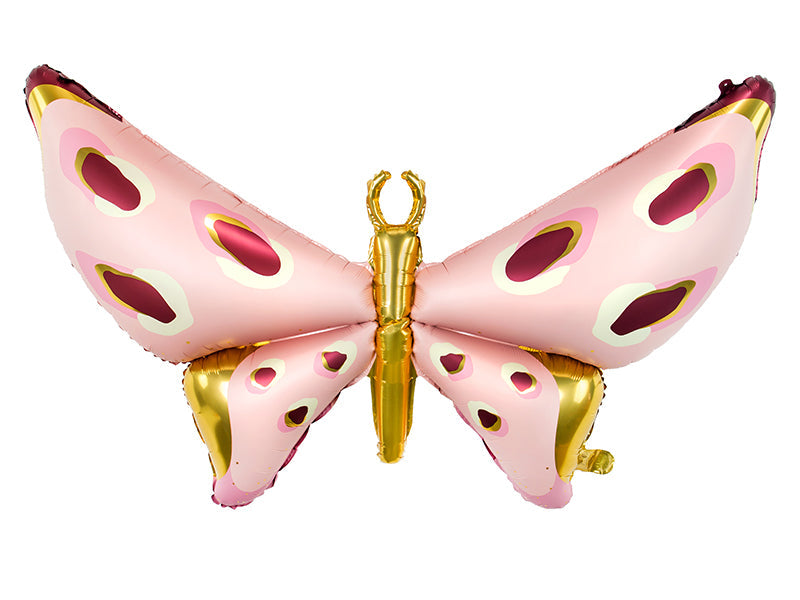 Folienballon Schmetterling rosa