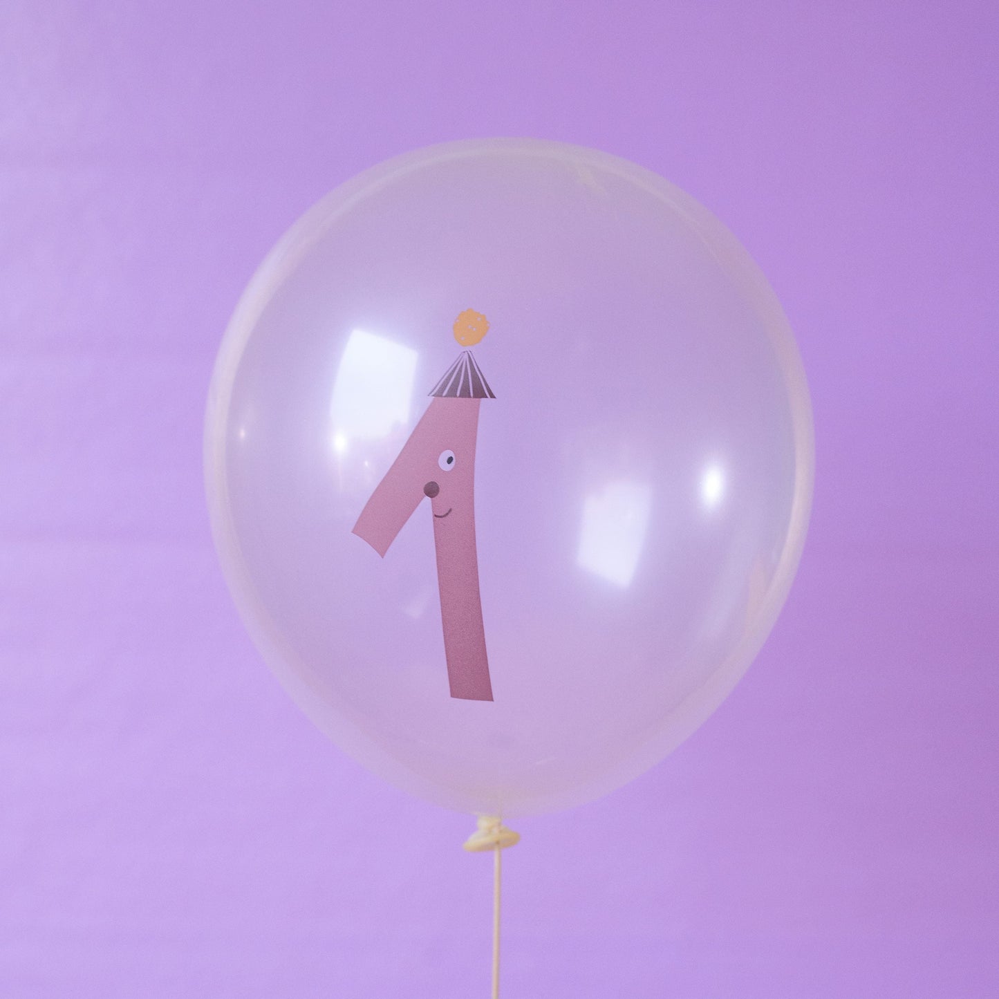 Zahlenballon Nr. 1