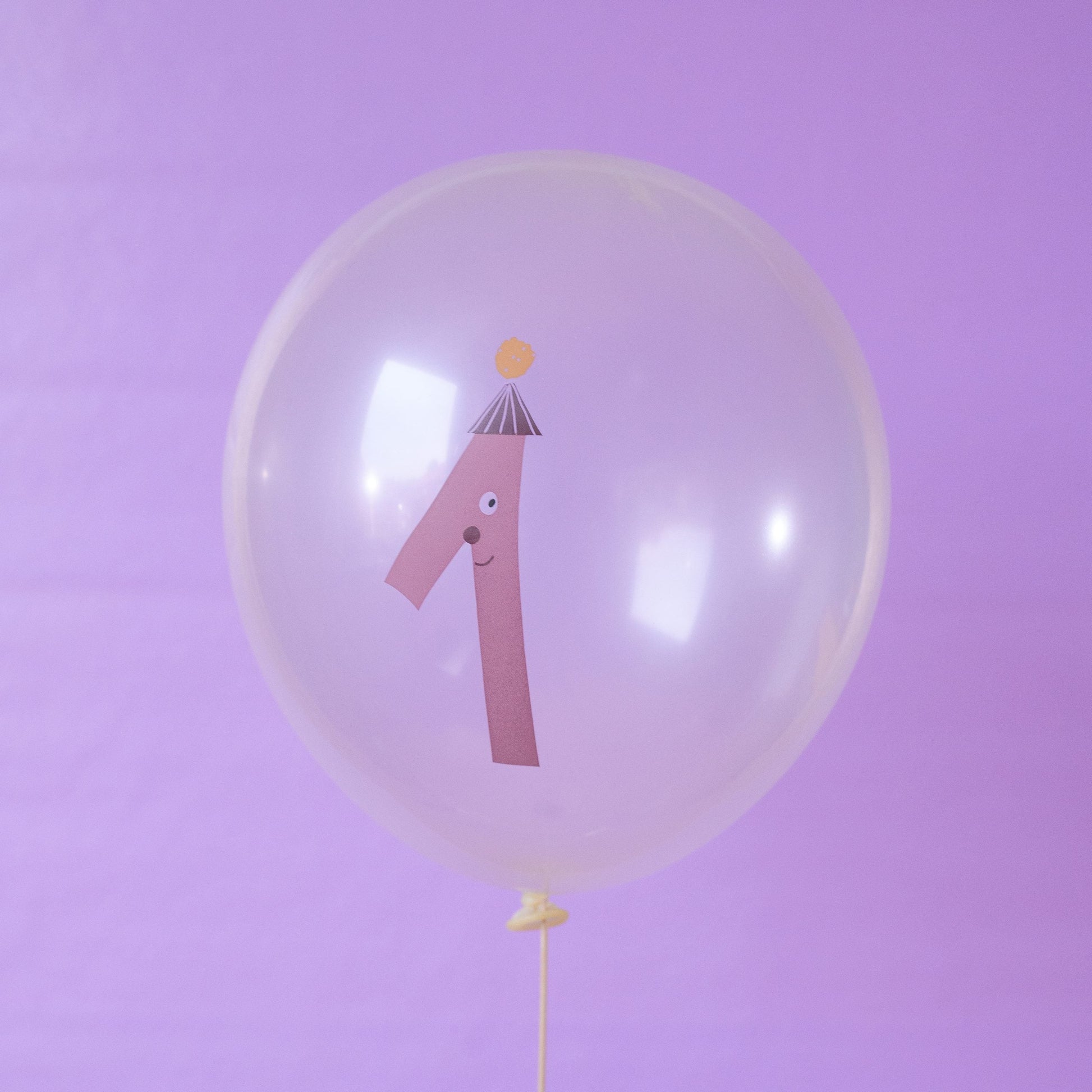 Zahlenballon Nr. 1