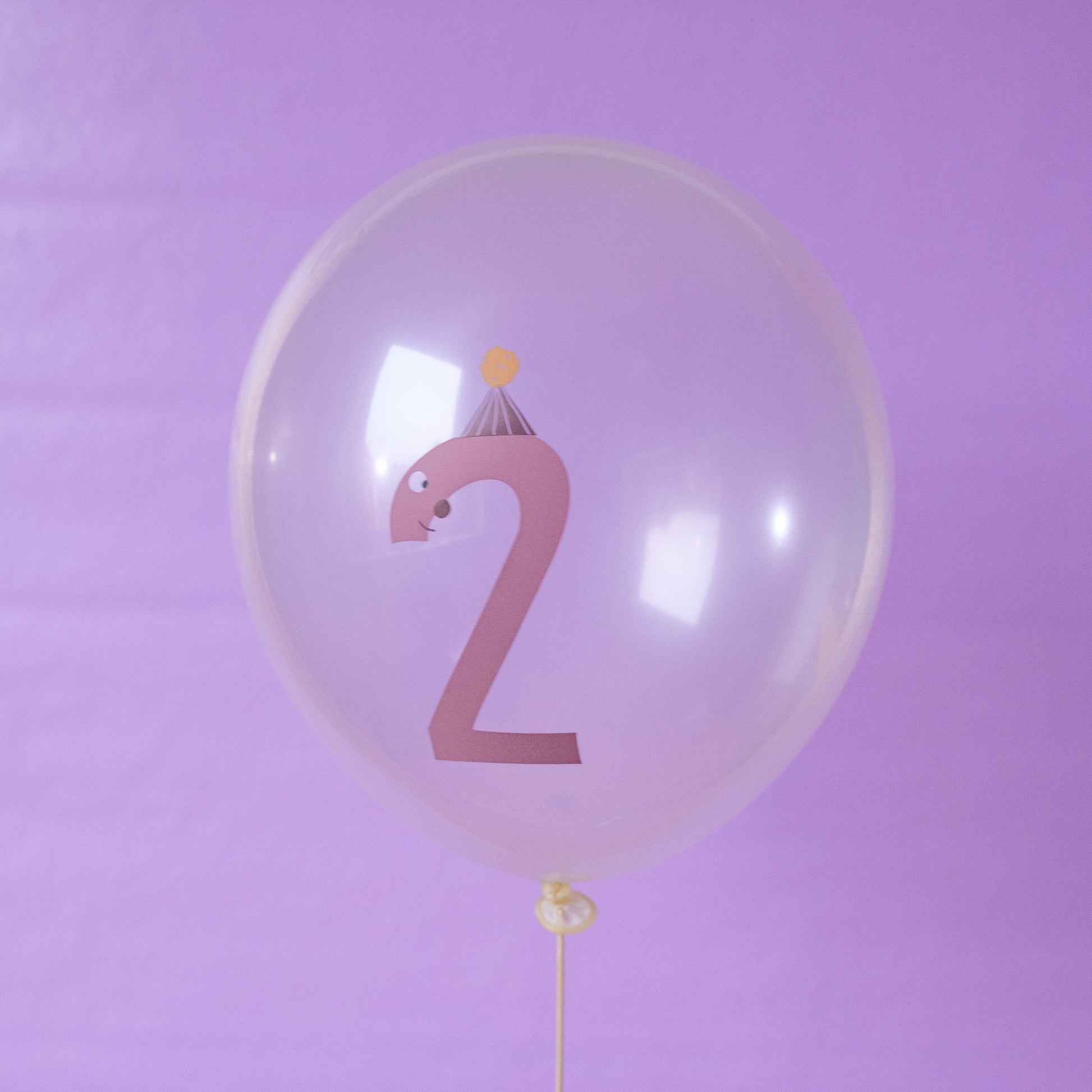 Zahlenballon Nr. 2