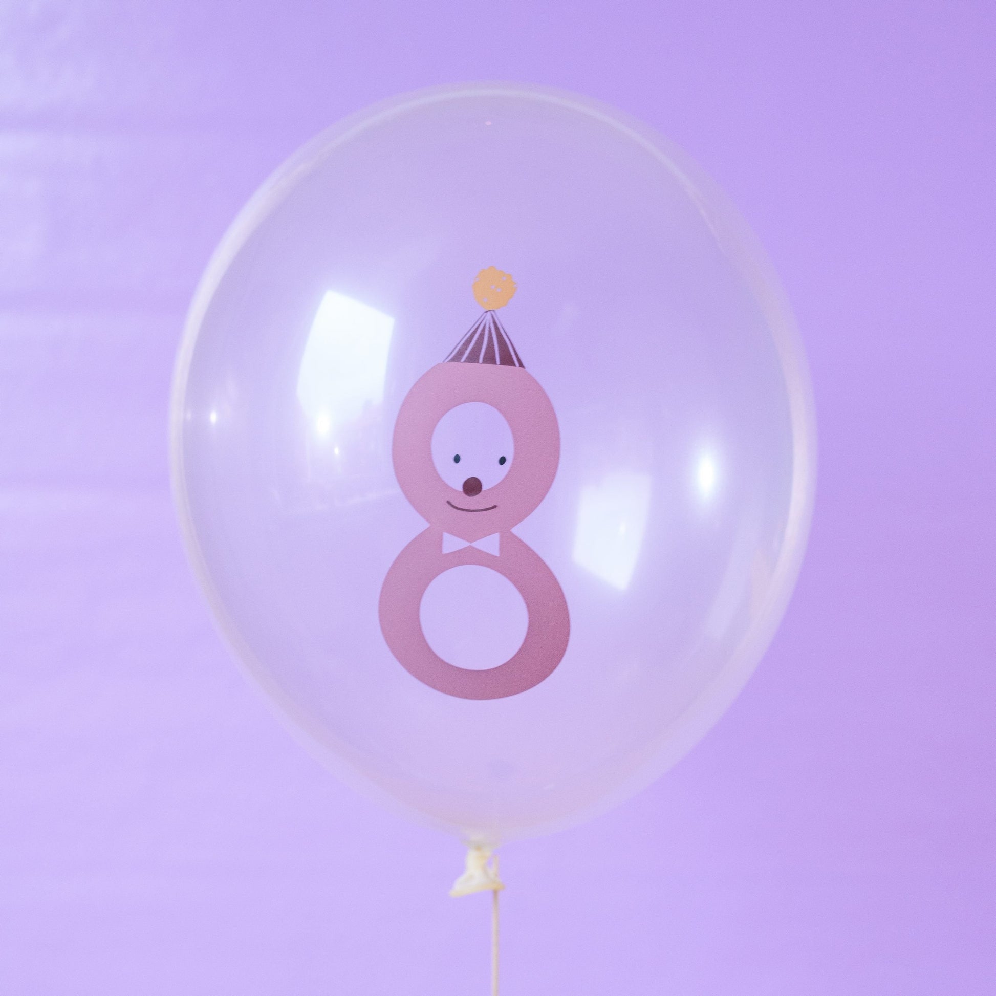 Zahlenballon Nr. 8