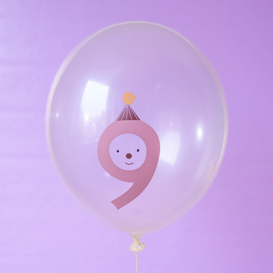 Zahlenballon Nr. 9