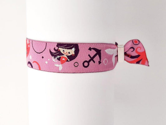 Einlassband Meerjungfrau rosa