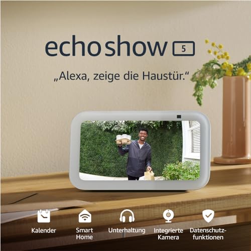 Echo Show 5 (3. Gen.) - Smarter Touchscreen mit Alexa zum Steuern deines Smart Homes