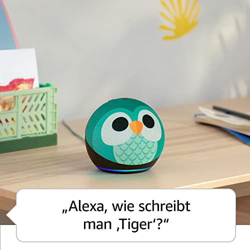 Echo Dot Kids (5. Gen) - Smarter WLAN und Bluetooth Lautsprecher mit Alexa