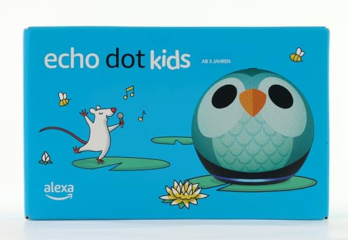 Echo Dot Kids (5. Gen) - Smarter WLAN und Bluetooth Lautsprecher mit Alexa