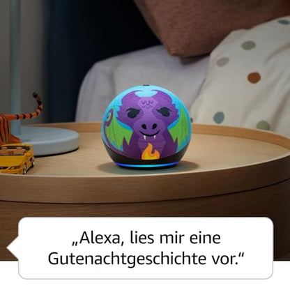 Echo Dot Kids (5. Gen) - Smarter WLAN und Bluetooth Lautsprecher mit Alexa