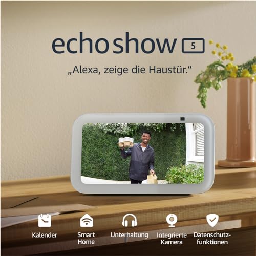 Echo Show 5 (3. Gen.) - Smarter Touchscreen mit Alexa zum Steuern deines Smart Homes